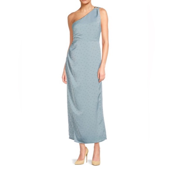 Favorite Daughter The Singles Table One Shoulder Column Gown size 6 NWOT - Picture 1 of 9